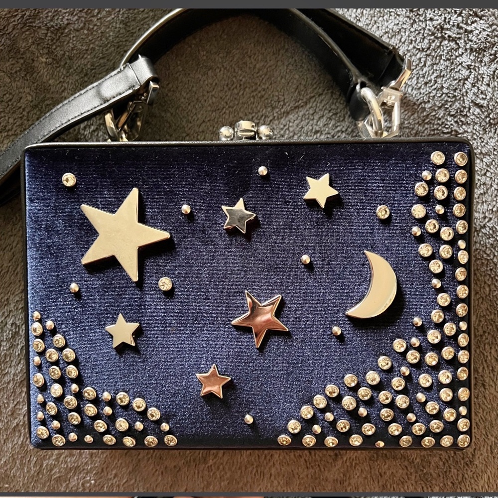 (SOLD) Nasty Gal Stars & Moon Purse